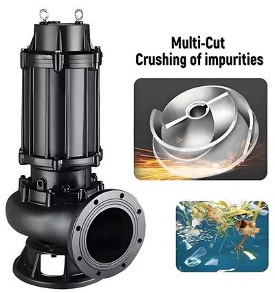 Pompa drainase limbah submersible